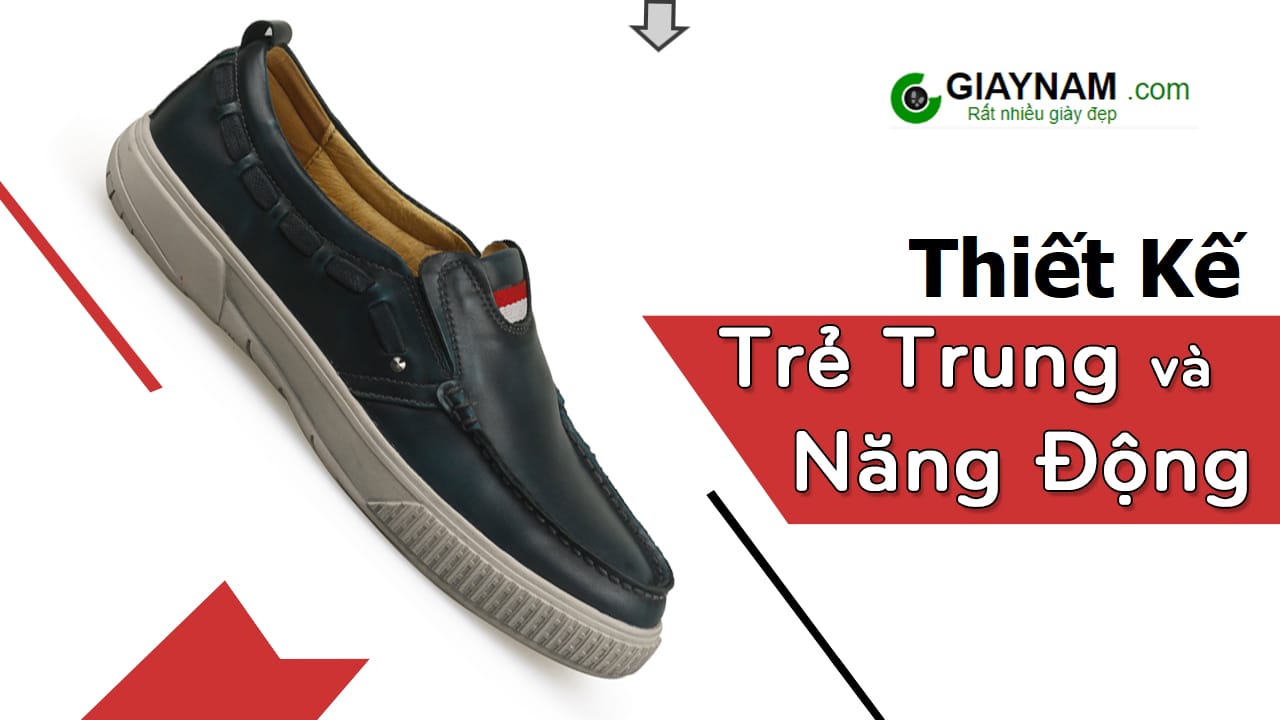 Giày lười nam nhập khẩu Anh quốc ASISA